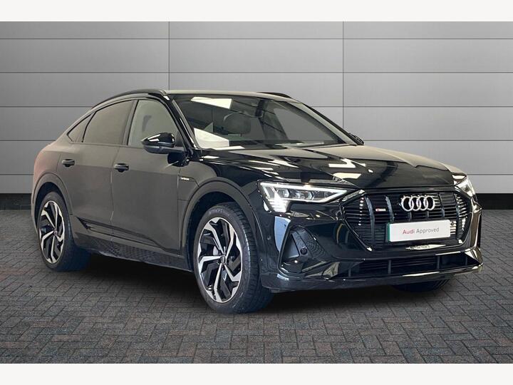 Audi E-tron 55 Black Edition Sportback Auto Quattro 5dr 95kWh (11kW Charger)