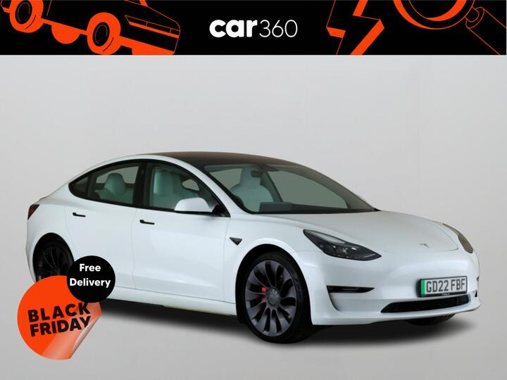 Tesla Model 3 (Dual Motor) Performance Auto 4WDE 4dr (Performance Upgrade) Tesla Model 3 (Dual Motor) Performance Auto 4WDE 4dr (Performance Upgrade)