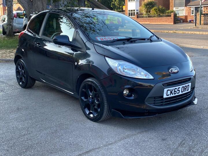 Ford Ka 1.2 Zetec Black Edition Euro 6 (s/s) 3dr