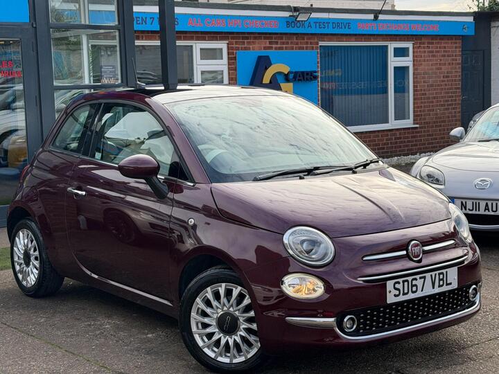 Fiat 500 1.2 Lounge Euro 6 (s/s) 3dr