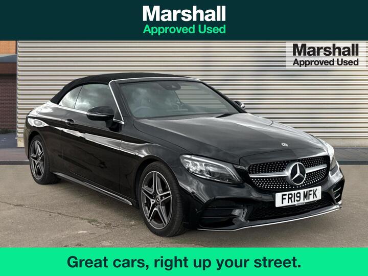 Mercedes-Benz C Class 2.0 C220d AMG Line (Premium) Cabriolet G-Tronic+ Euro 6 (s/s) 2dr