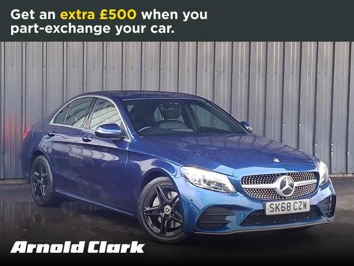 Mercedes-Benz C Class 2.0 C300 AMG Line (Premium) G-Tronic+ Euro 6 (s/s) 4dr