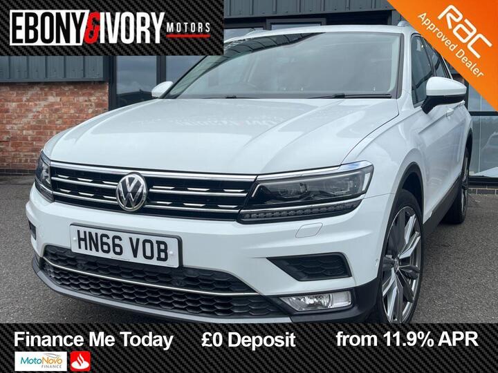Volkswagen TIGUAN 2.0 TDI BlueMotion Tech SEL DSG 4Motion Euro 6 (s/s) 5dr