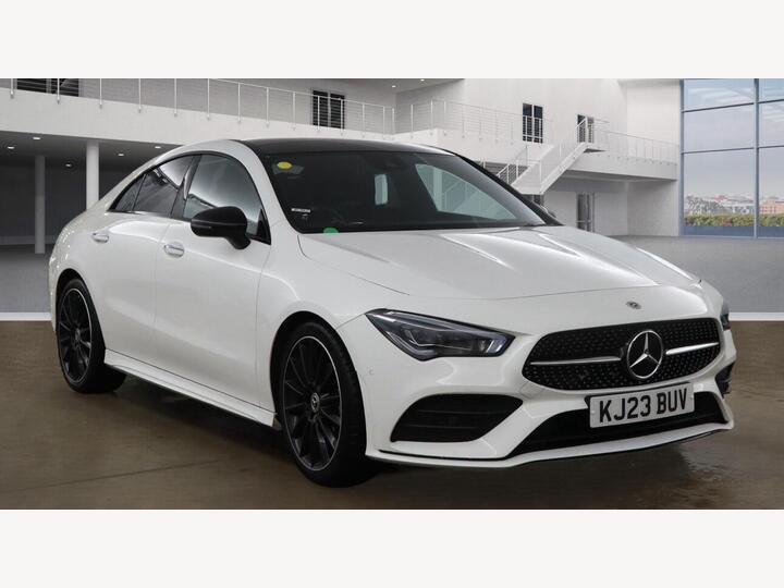 Mercedes-Benz CLA 1.3 CLA180 AMG Line Night Edition (Premium Plus) Coupe 7G-DCT Euro 6 (s/s) 4dr Mercedes-Benz CLA 1.3 CLA180 AMG Line Night Edition (Premium Plus) Coupe 7G-DCT Euro 6 (s/s) 4dr