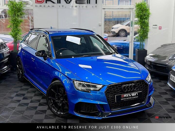 Audi S3 2.0 TFSI Black Edition Sportback S Tronic Quattro Euro 6 (s/s) 5dr
