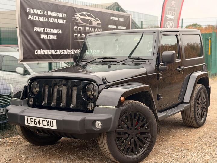 Jeep Wrangler 2.8 CRD Sahara Auto 4WD Euro 5 2dr