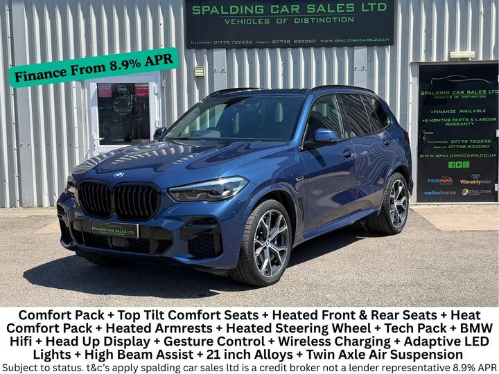 BMW X5 3.0 45e 24kWh M Sport Auto XDrive Euro 6 (s/s) 5dr