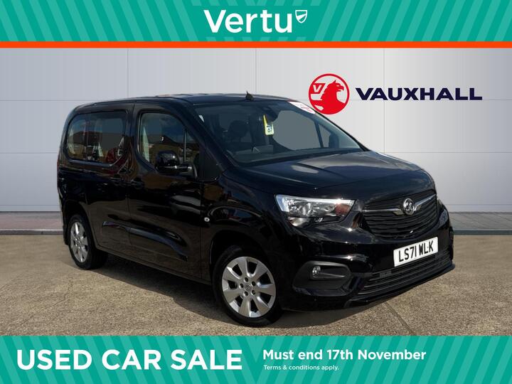 Vauxhall Combo Life 1.5 Turbo D BlueInjection Energy Euro 6 (s/s) 5dr (7 Seat) Vauxhall Combo Life 1.5 Turbo D BlueInjection Energy Euro 6 (s/s) 5dr (7 Seat)
