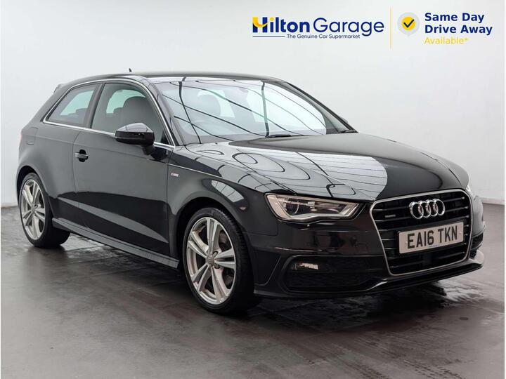 Audi A3 1.8 TFSI S Line S Tronic Quattro Euro 6 (s/s) 3dr (Nav)