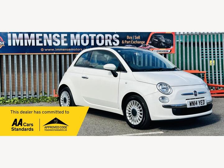 Fiat 500 1.2 Lounge Euro 6 (s/s) 3dr