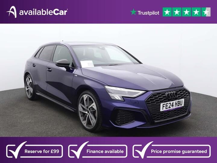Audi A3 1.5 TFSI 35 Black Edition Sportback S Tronic Euro 6 (s/s) 5dr
