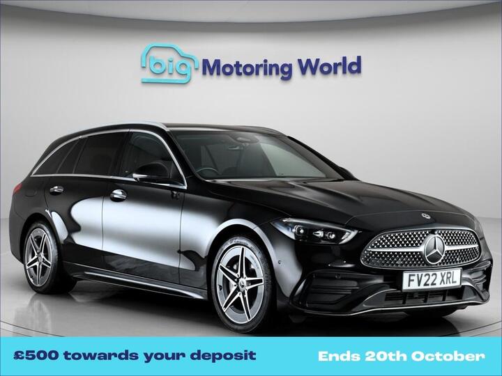 Mercedes-Benz C Class 2.0 C300e 25.4kWh AMG Line (Premium Plus) G-Tronic+ Euro 6 (s/s) 5dr