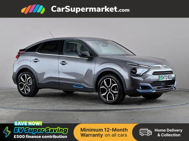 Citroen C4 50kWh Shine Plus Auto 5dr (7.4kW Charger)