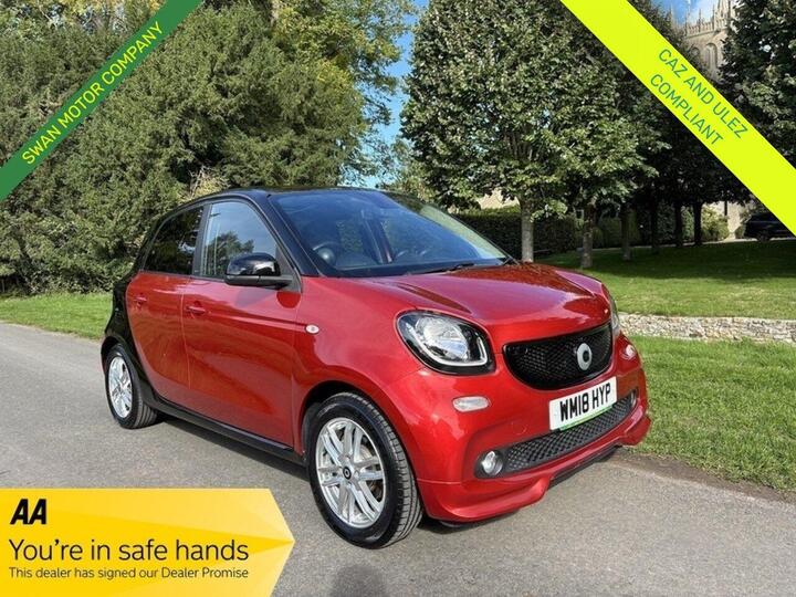 Smart Forfour Brabus Sport Premium T 0.9 5dr Hatchback Automatic Petrol