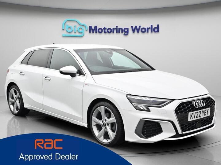 Audi A3 1.5 TFSI 35 S Line Sportback S Tronic Euro 6 (s/s) 5dr