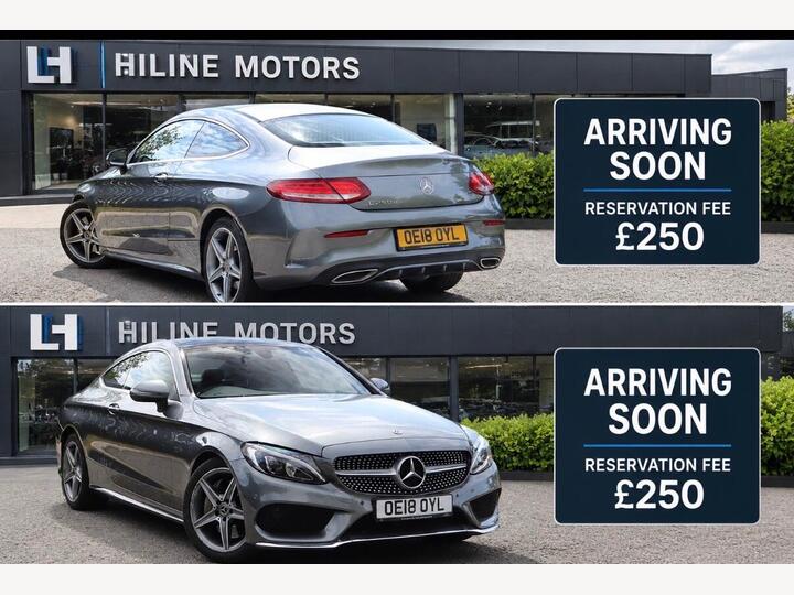Mercedes-Benz C Class 2.1 C250d AMG Line (Premium) G-Tronic+ Euro 6 (s/s) 2dr