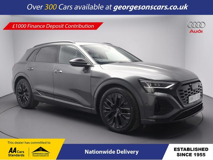 Audi Q8 E-TRON 55 Black Edition Auto Quattro 5dr 114kWh (11kW Charger) Audi Q8 E-TRON 55 Black Edition Auto Quattro 5dr 114kWh (11kW Charger)