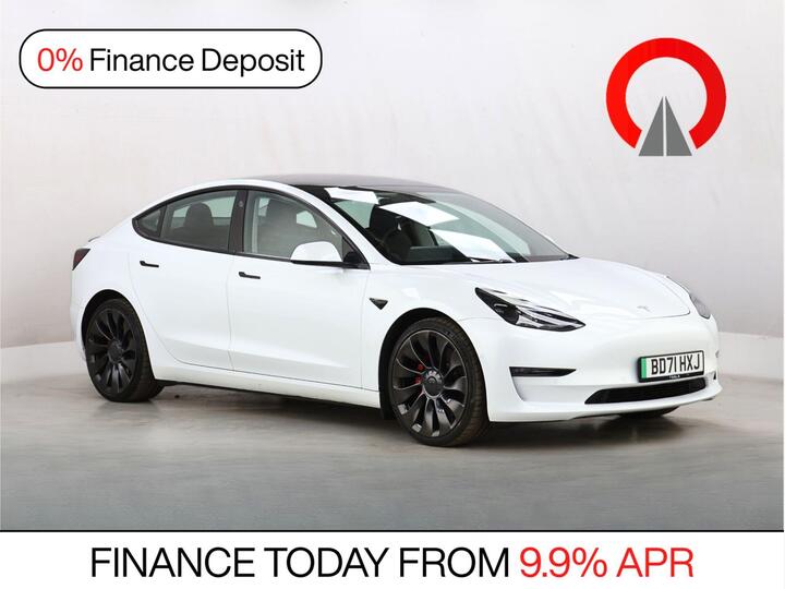 Tesla Model 3 (Dual Motor) Performance Auto 4WDE 4dr (Performance Upgrade)