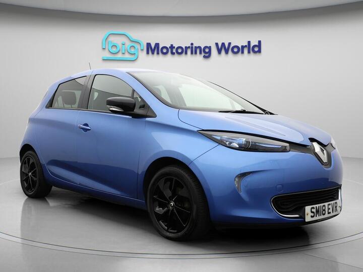 Renault Zoe R90 41kWh Dynamique Nav Auto 5dr (Battery Lease)