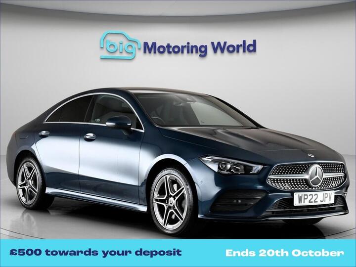 Mercedes-Benz CLA 1.3 CLA250e 15.6kWh AMG Line (Premium) Coupe 8G-DCT Euro 6 (s/s) 4dr