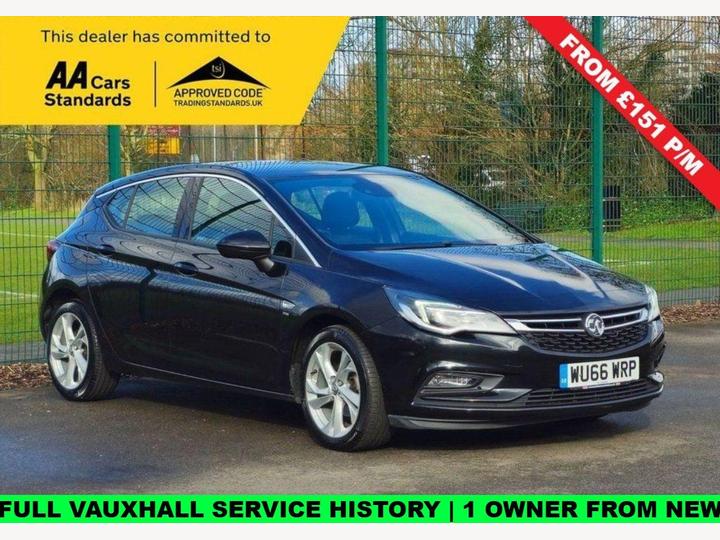 Vauxhall ASTRA 1.4i Turbo SRi Euro 6 5dr