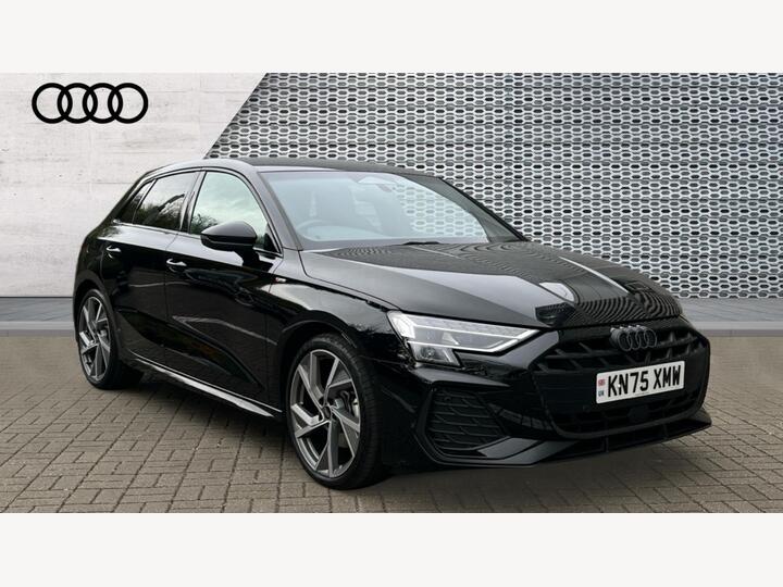 Audi A3 1.5 TFSI Black Edition Sportback S Tronic Euro 6 (s/s) 5dr
