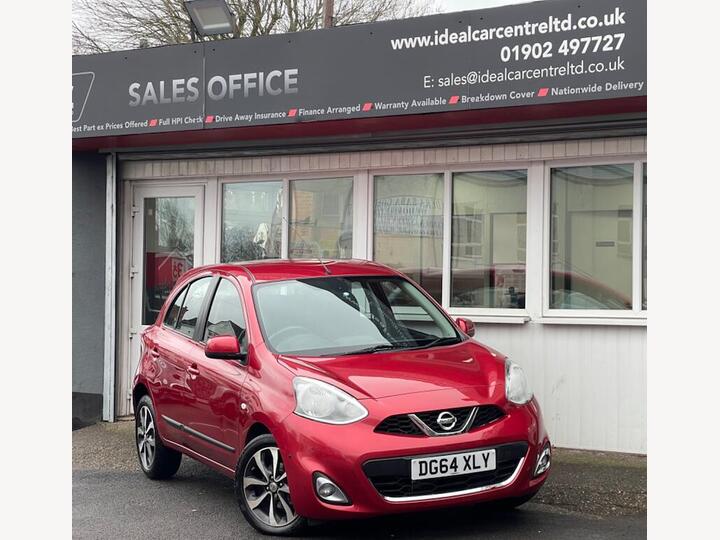 Nissan Micra 1.2 DIG-S Tekna CVT Euro 5 (s/s) 5dr Nissan Micra 1.2 DIG-S Tekna CVT Euro 5 (s/s) 5dr