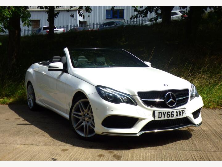 Mercedes-Benz E Class 2.1 E220d AMG Line Edition Cabriolet G-Tronic+ Euro 6 (s/s) 2dr