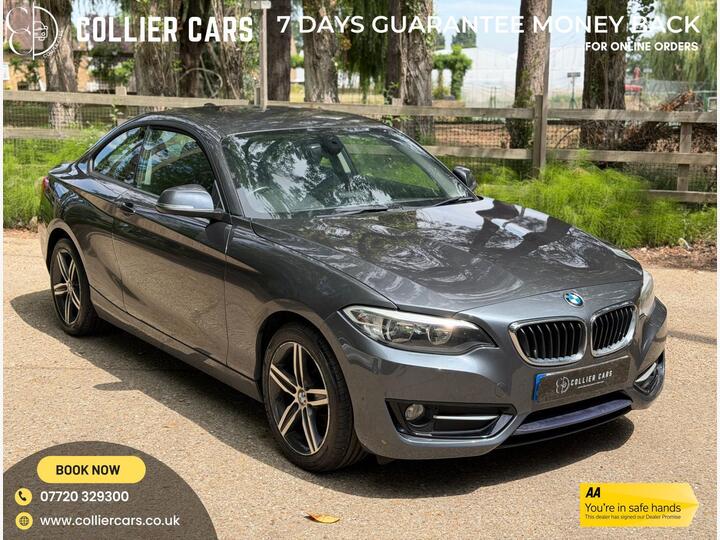 BMW 2 Series 2.0 218d Sport Auto Euro 6 (s/s) 2dr