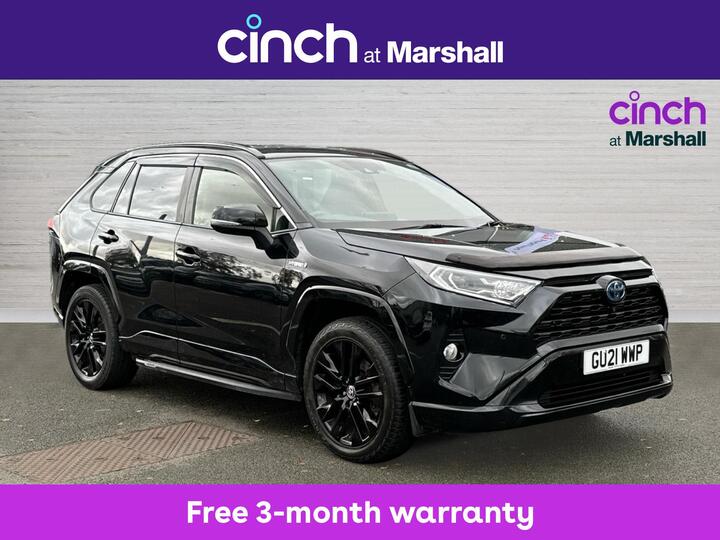 Toyota RAV4 2.5 VVT-h Black Edition CVT 4WD Euro 6 (s/s) 5dr