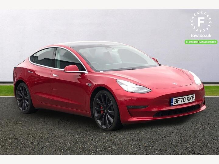 Tesla Model 3 (Dual Motor) Performance Auto 4WDE 4dr (Performance Upgrade)