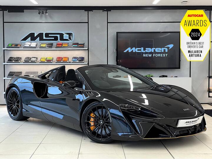 McLaren Artura 3.0T V6 7.4kWh Spider SSG Euro 6 (s/s) 2dr