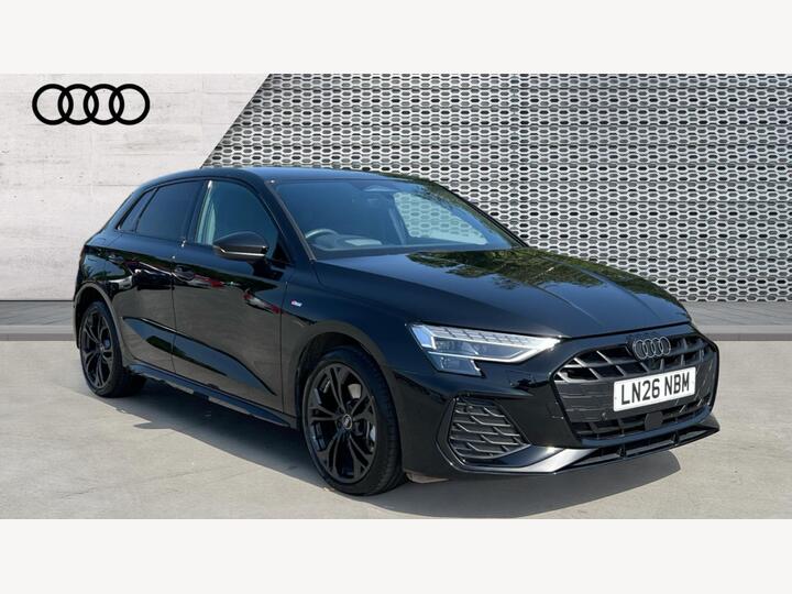 Audi A3 1.5 TFSIe Black Edition Sportback S Tronic Euro 6 (s/s) 5dr 17.9kWh