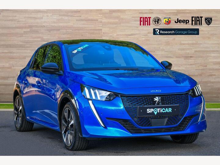 Peugeot E-208 50kWh GT Auto 5dr Peugeot E-208 50kWh GT Auto 5dr