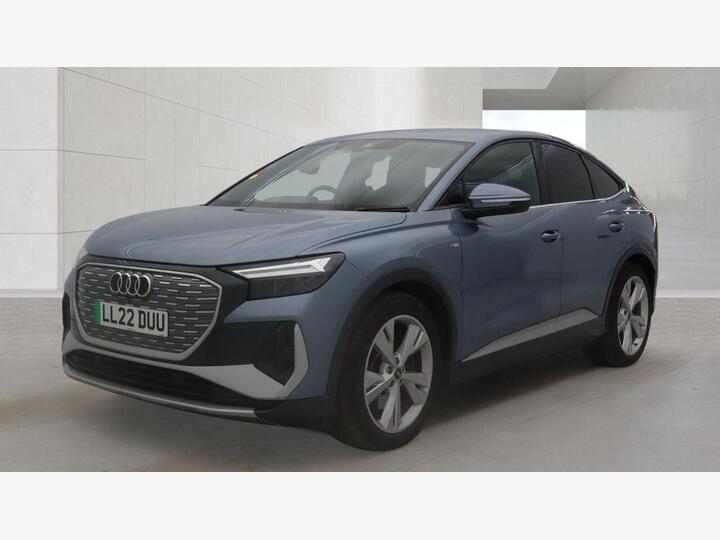 Audi Q4 E-TRON 40 S Line Sportback Auto 5dr 82kWh