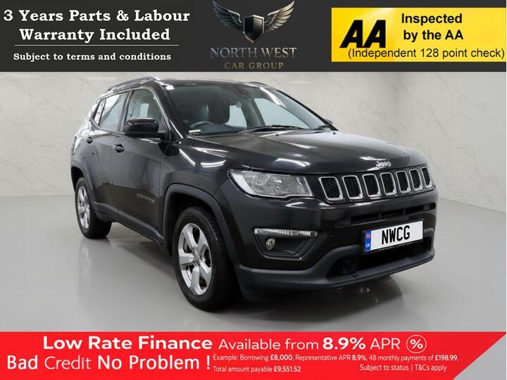 Jeep COMPASS 1.6 MultiJetII Longitude Euro 6 (s/s) 5dr
