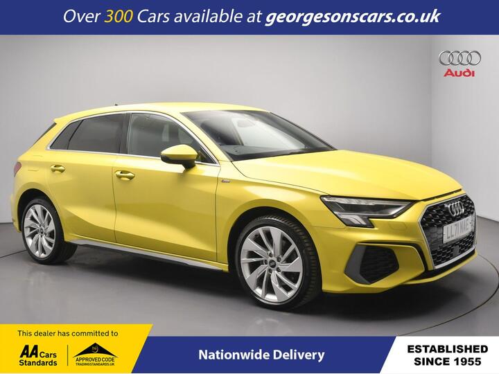 Audi A3 1.4 TFSIe 40 S Line Sportback S Tronic Euro 6 (s/s) 5dr 13kWh