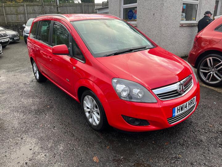 Vauxhall Zafira 1.7 CDTi EcoFLEX Design Euro 5 5dr (SNav)