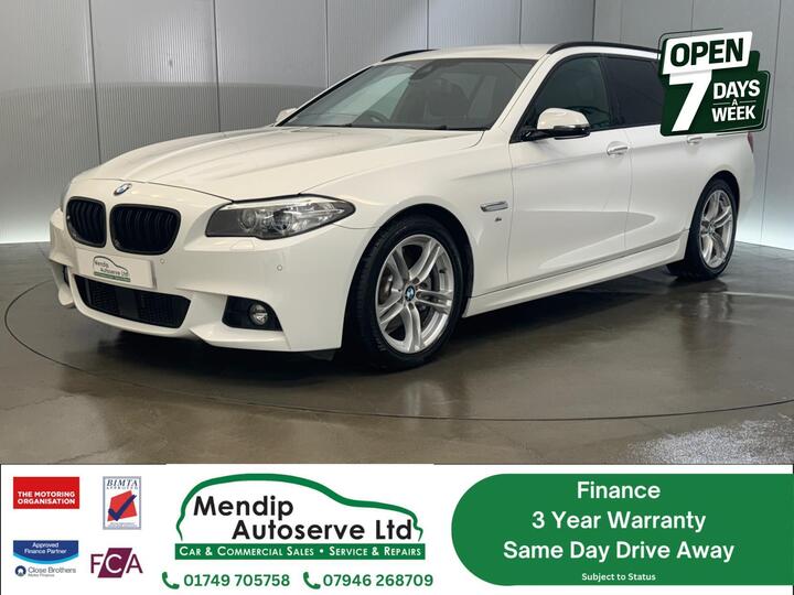 BMW 5 Series 2.0 520i M Sport Touring 5dr Petrol Auto Euro 6 (s/s) (184 Ps)