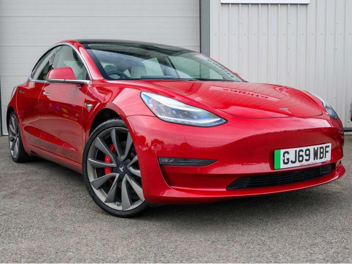 Tesla Model 3 (Dual Motor) Performance Auto 4WDE 4dr (Performance Upgrade)