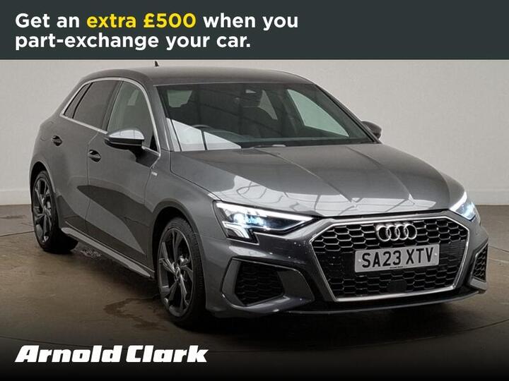Audi A3 1.0 TFSI 30 S Line Sportback Euro 6 (s/s) 5dr