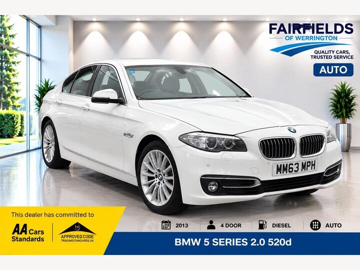 BMW 5 Series 2.0 520d Luxury Auto Euro 6 (s/s) 4dr