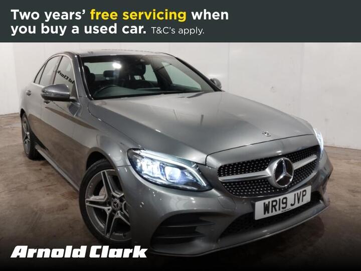 Mercedes-Benz C Class 1.5 C200 MHEV EQ Boost AMG Line (Premium) G-Tronic+ Euro 6 (s/s) 4dr