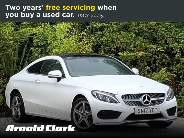 Mercedes-Benz C Class 2.1 C250d AMG Line (Premium Plus) G-Tronic+ 4MATIC Euro 6 (s/s) 2dr