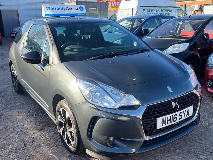 DS AUTOMOBILES DS 3 1.2 PureTech Elegance Euro 6 (s/s) 3dr