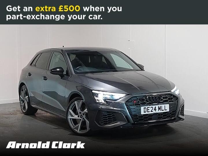 Audi S3 2.0 TFSI Black Edition Sportback S Tronic Quattro Euro 6 (s/s) 5dr
