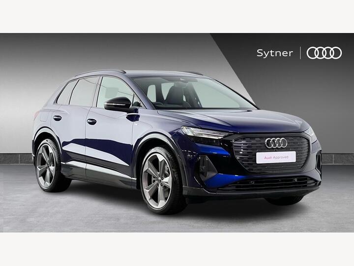 Audi Q4 E-tron 45 Black Edition Auto 5dr 82kWh Audi Q4 E-tron 45 Black Edition Auto 5dr 82kWh