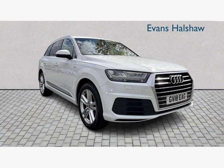 Audi Q7 DIESEL ESTATE 3.0 TDI V6 S Line Tiptronic Quattro Euro 6 (s/s) 5dr