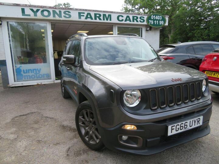 Jeep RENEGADE 2.0 MultiJetII 75th Anniversary Auto 4WD Euro 6 (s/s) 5dr