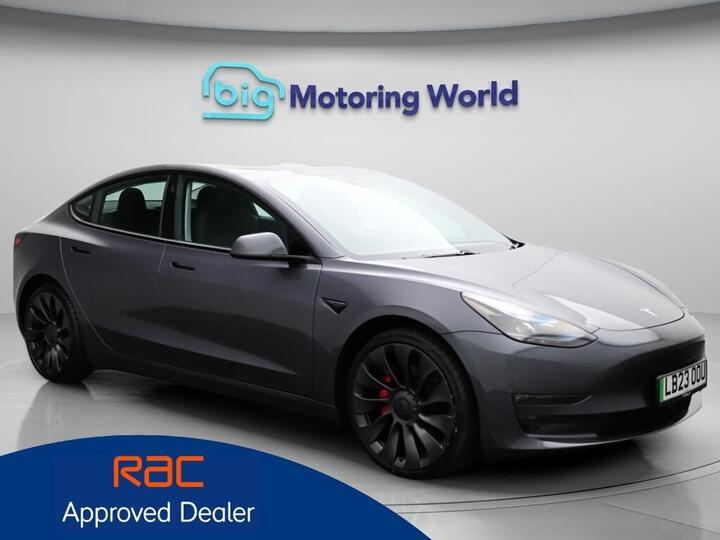 Tesla Model 3 (Dual Motor) Performance Auto 4WDE 4dr (Performance Upgrade)